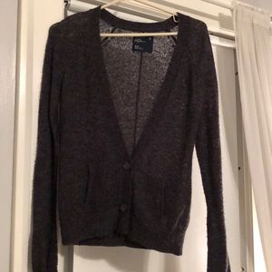 Grey cardigan from American eagle